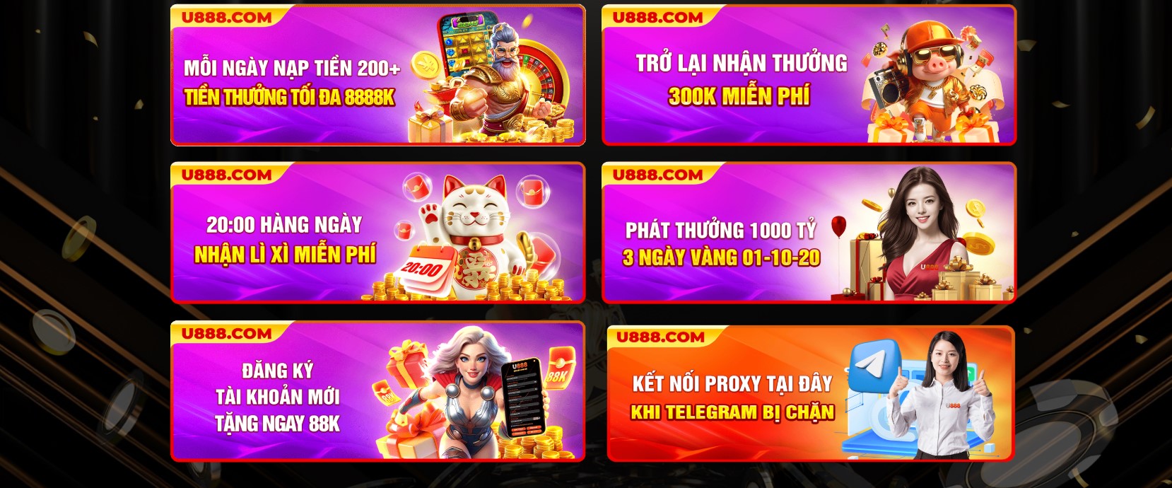 khuyến mãi tại u888